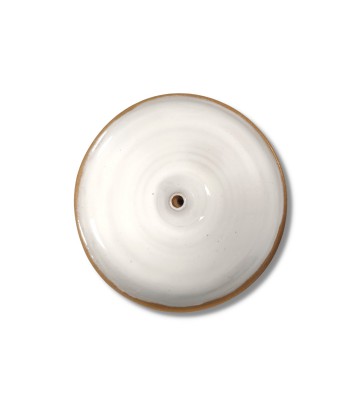 Milky Ceramic Incense Holder