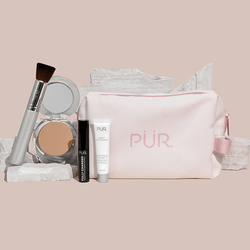 PÜR Multitasking Essentials-Blush Medium-Zestaw produktów do makijażu