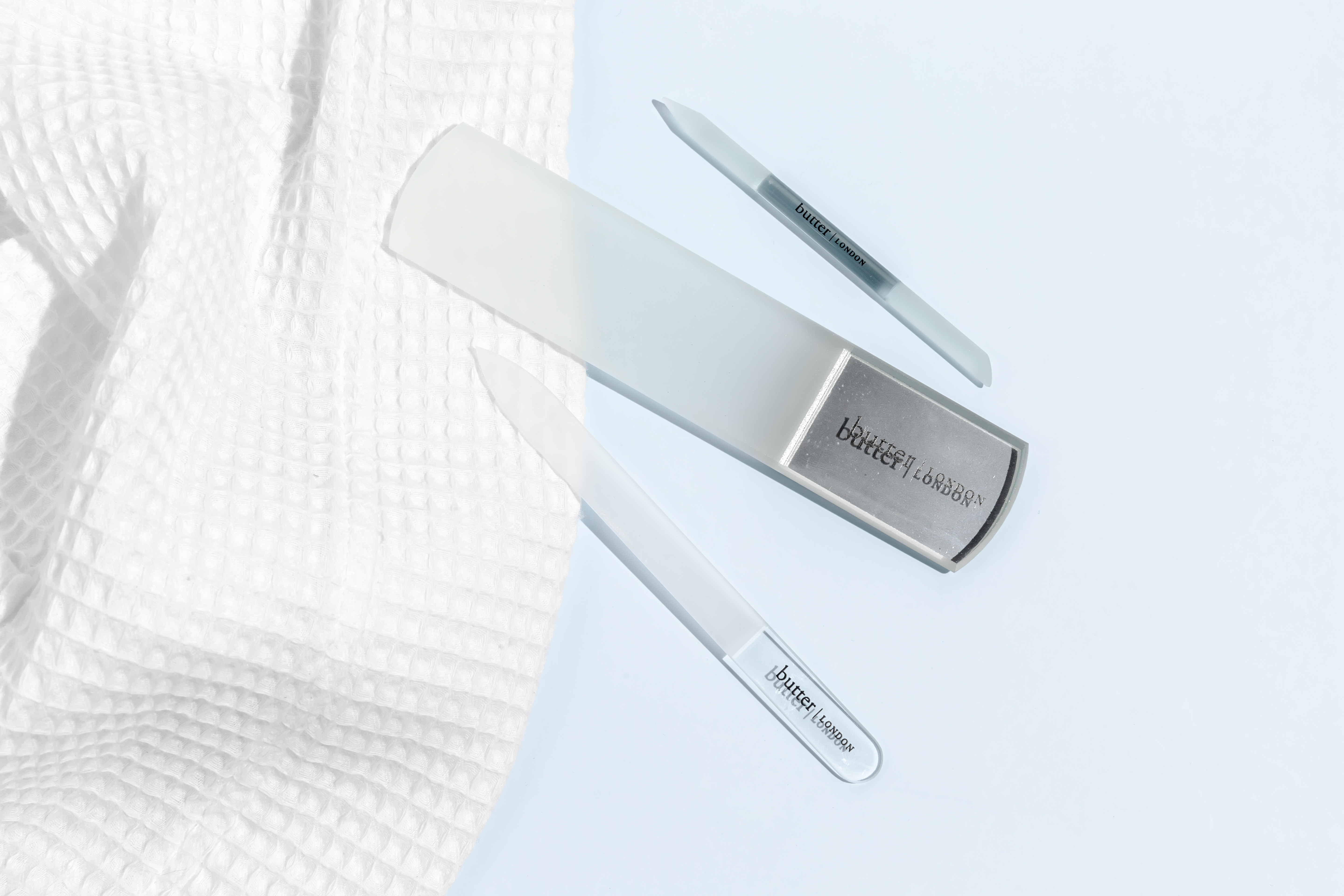 Signature Glass Pedicure Foot File & Callus Remover Tool - Szklana tarka do stóp